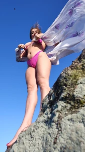 Me enjoying a sunny day at the beach part 2
