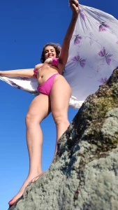 Me enjoying a sunny day at the beach part 9