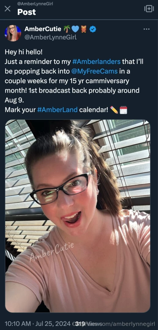 Reminder that i ll be returning to mfc in a couple weeks live 