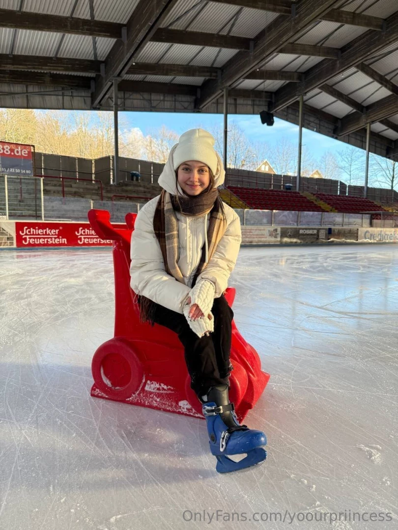 It was supposed to be a triumphant day when i would learn to ice skate 