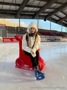 It was supposed to be a triumphant day when i would learn to ice skate