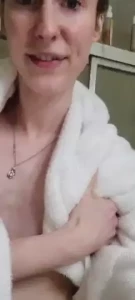 Had to rinse off copious amounts of lube while still caged