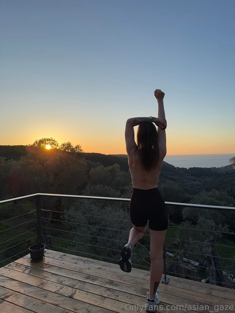 A sunset of such beauty that it seems as if it was created especially 