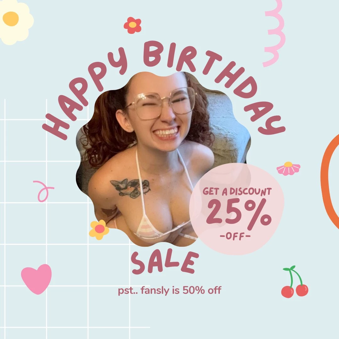 Its my birthday month all month long subscription on angelxfacexxx is 