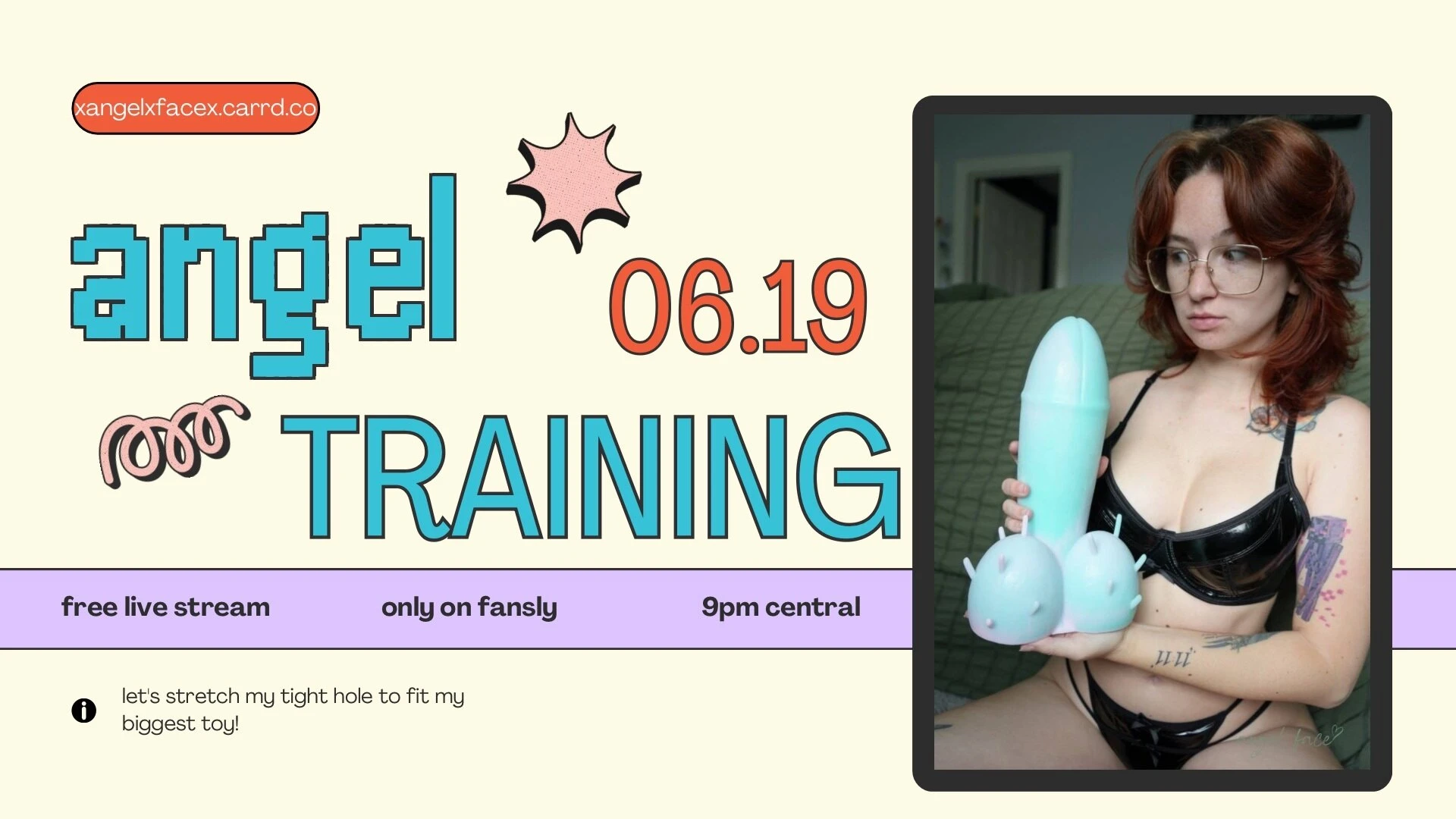 Come train my tight hole to fit my biggest toys live completely free 