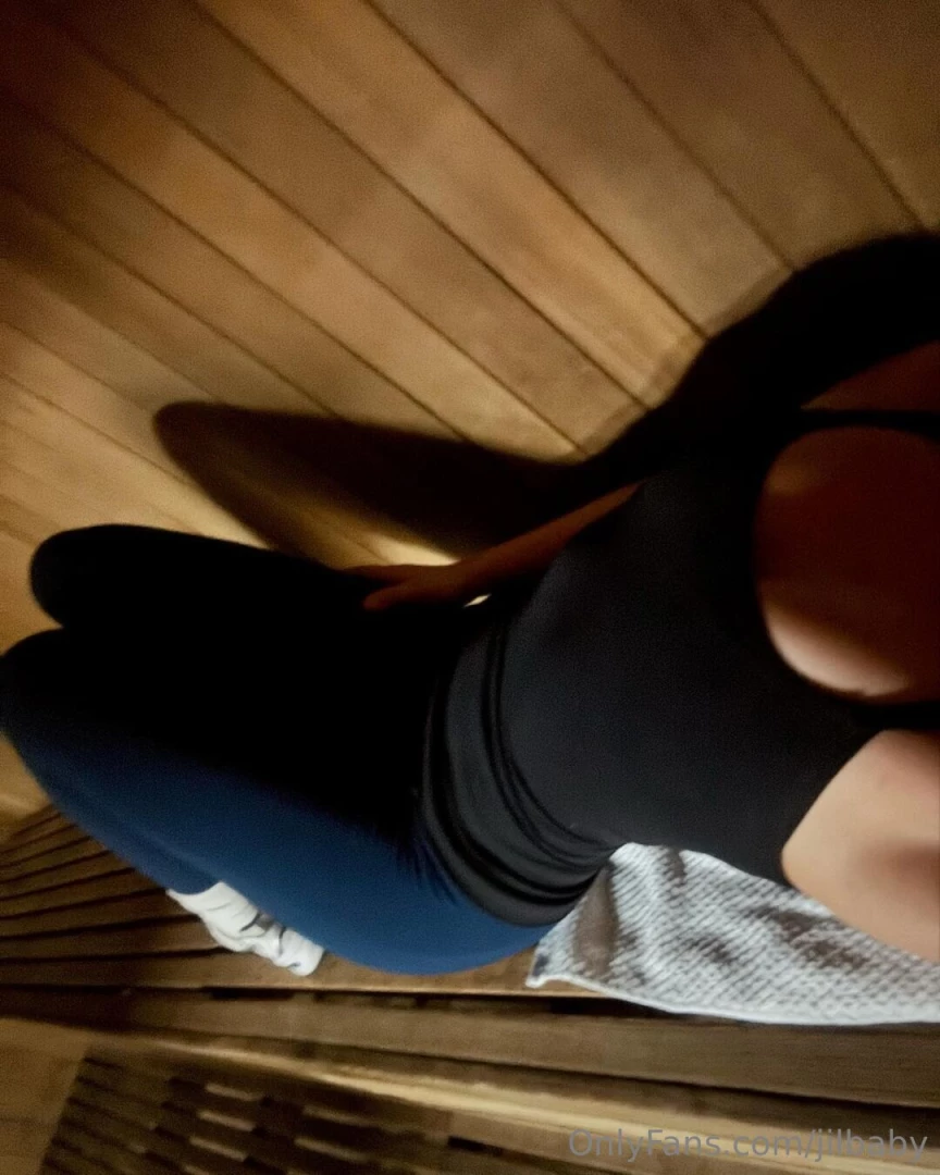 Getting sweaty in the sauna again today 