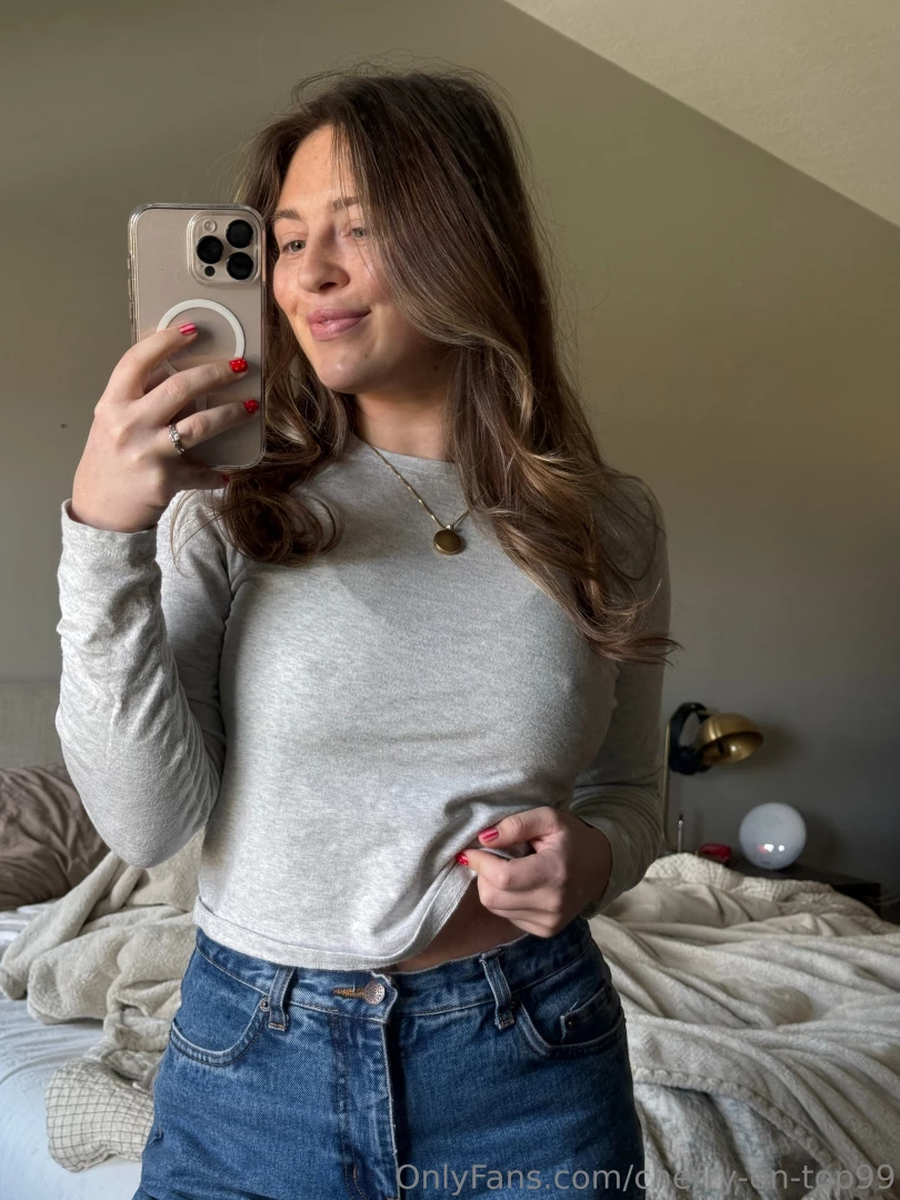 Poking through my bra and my shirt 