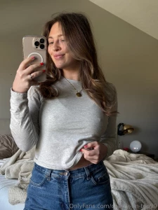 Poking through my bra and my shirt