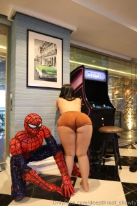 Ooopss sorry spiderman just being your naughty neighbor lol do you