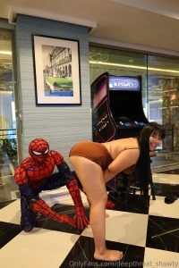 Ooopss sorry spiderman just being your naughty neighbor lol do you part 1