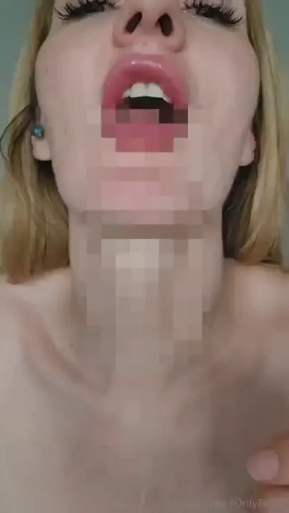 Sucking and licking so much would you cum in my mouth or my naked tits 