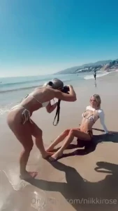 Behind the scenes here is a preview of some bts content with