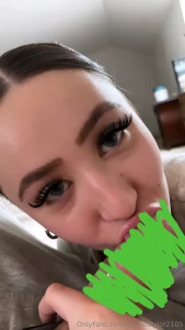 I sucked it a lot today