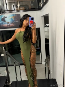 No bra no panties this dress didn t leave room for either but that s