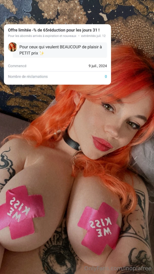 Il y a mon onlyfan 3 pendant deux jours si tu veux voir la vid o anal 