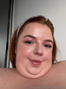 Tired after my big day here s a double chin update