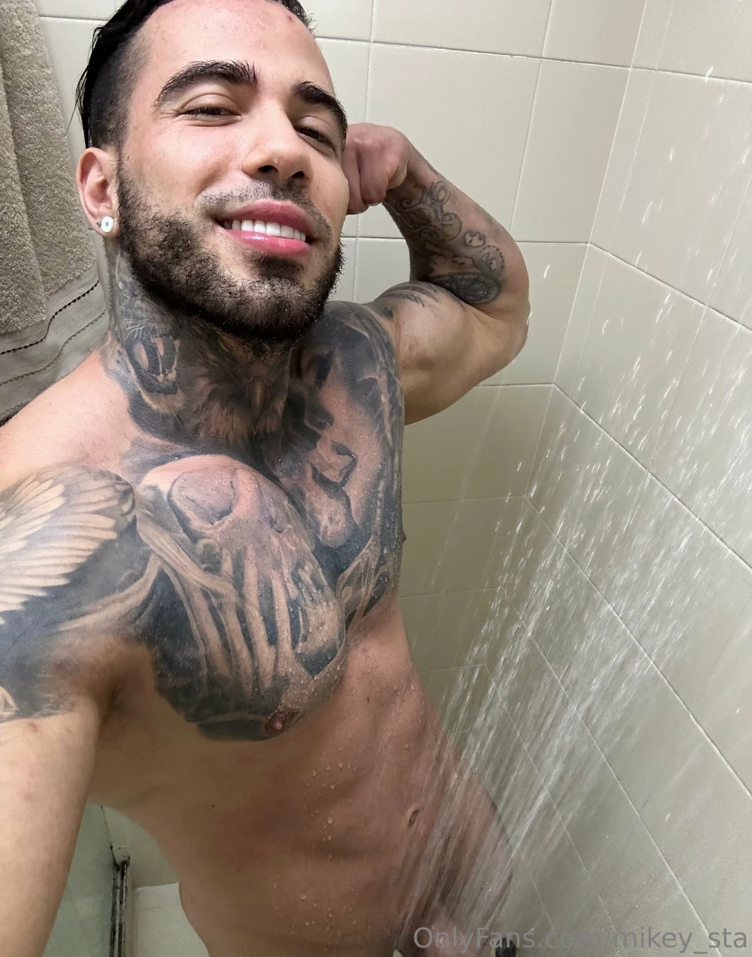 I m about to play with my fat veiny cock in the shower - would you 