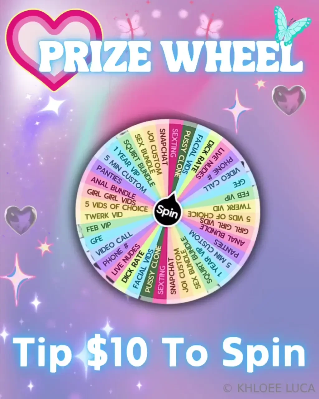 Spin the wheel sunday is back tip 10 for a spin amp i ll send you a 