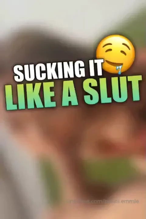 Sucking it like a slut using my pretty mouth the way it should be used part 20 