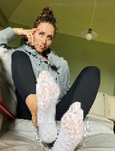 It s morning coffee with madeleine time fresh new white ped socks