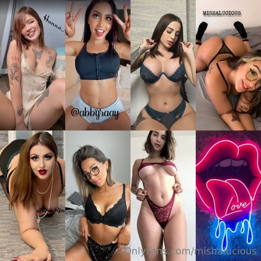 Hot and waiting for you hanna_ray abbyraay agnes_helsing mishalucious part 1 