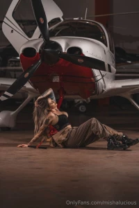 This hot pilot is ready to taken off jump on board unbuckle up and part 19