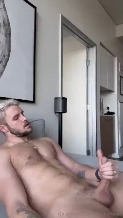 I started stroking while he was in the other room amp when he saw me 