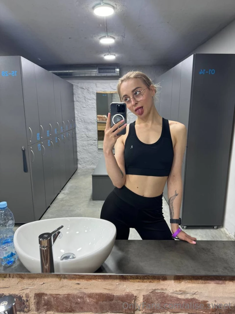 I love to take a shower after training part 1 