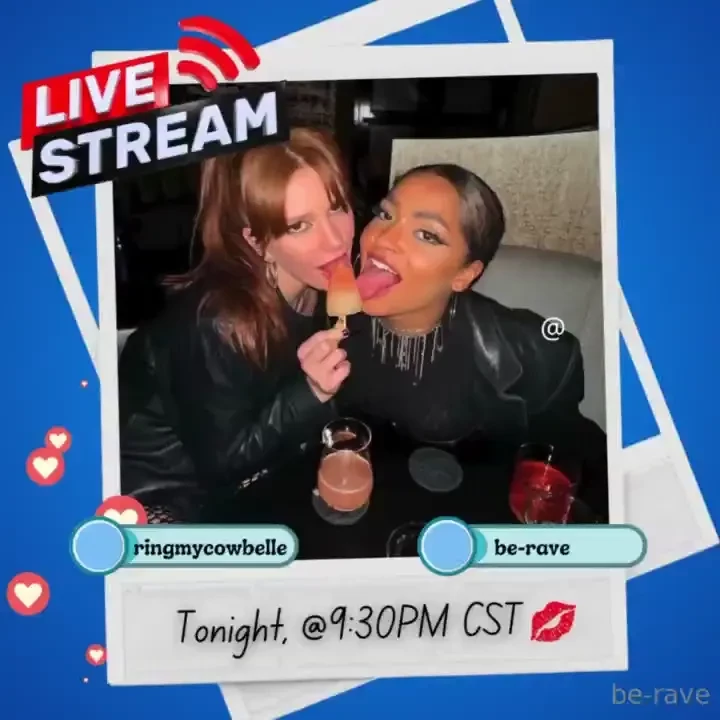 Going live with the loml tonight 9 30pm cst ringmycowbelle 