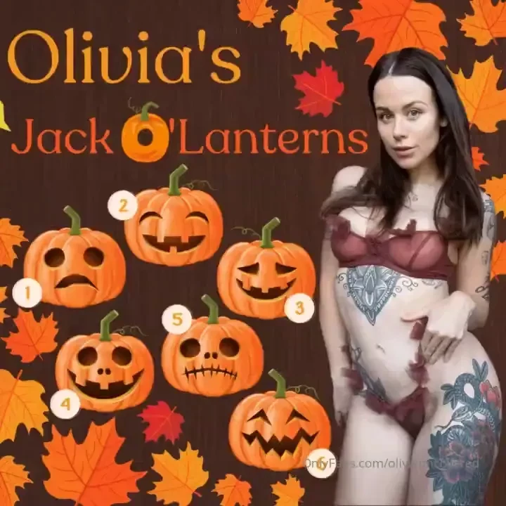Olivia s jack o lanterns come to my pumpkin patch for a little naughty 