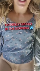 Wet in the morning still in pj click bodyliketeenvip to see uncensored