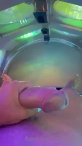 Playing with my cock