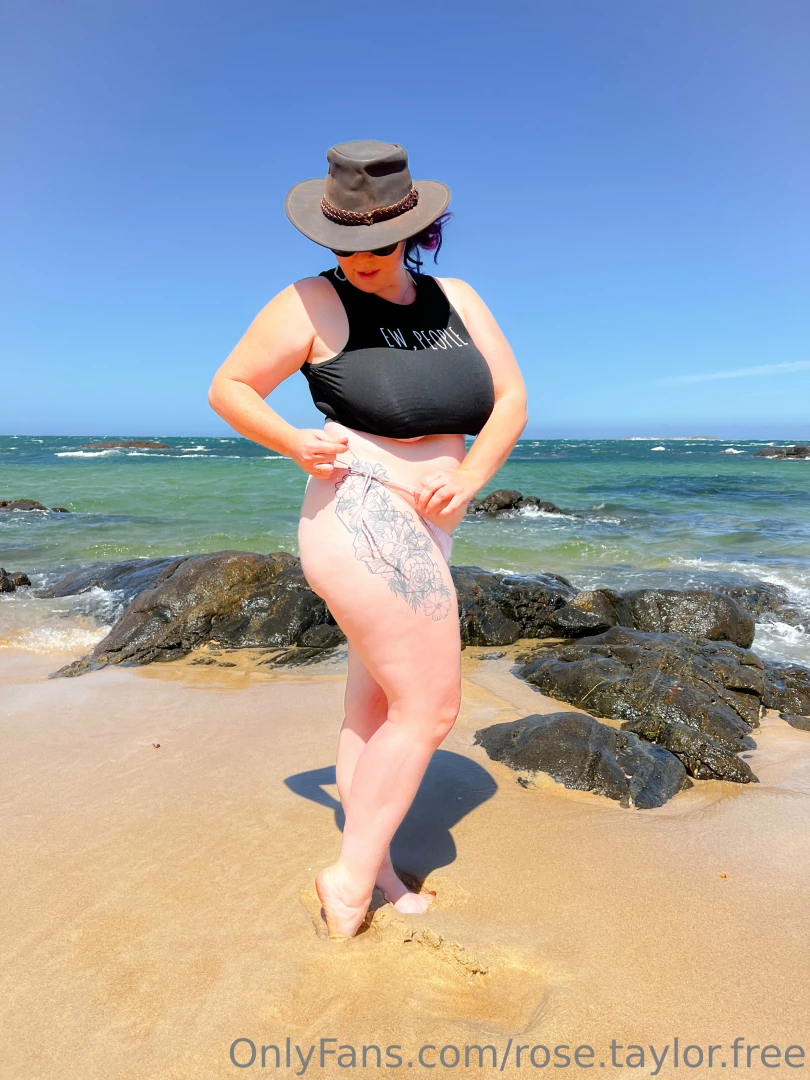 When you re at a secluded beach with a crochet bikini what else do you part 1 