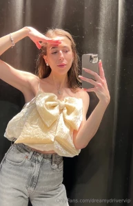 Haha i found a top with a giant bow and wearing it makes me feel like