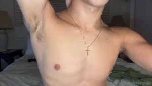 I want you to cum on this chest