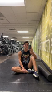 Gym day ask me for the vid i took in the shower after part 1