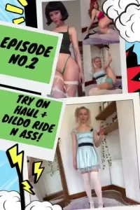 Power puff girls ep 2 brand new content try on haul lots of outfits