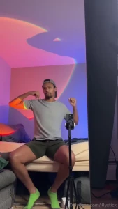 Nothing to see here just stretching