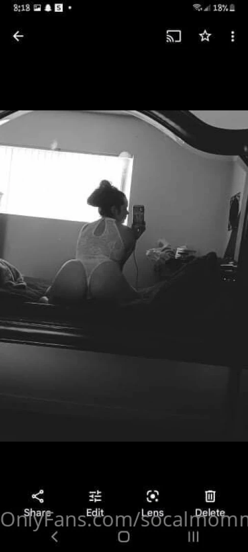 I could be sitting on you instead 