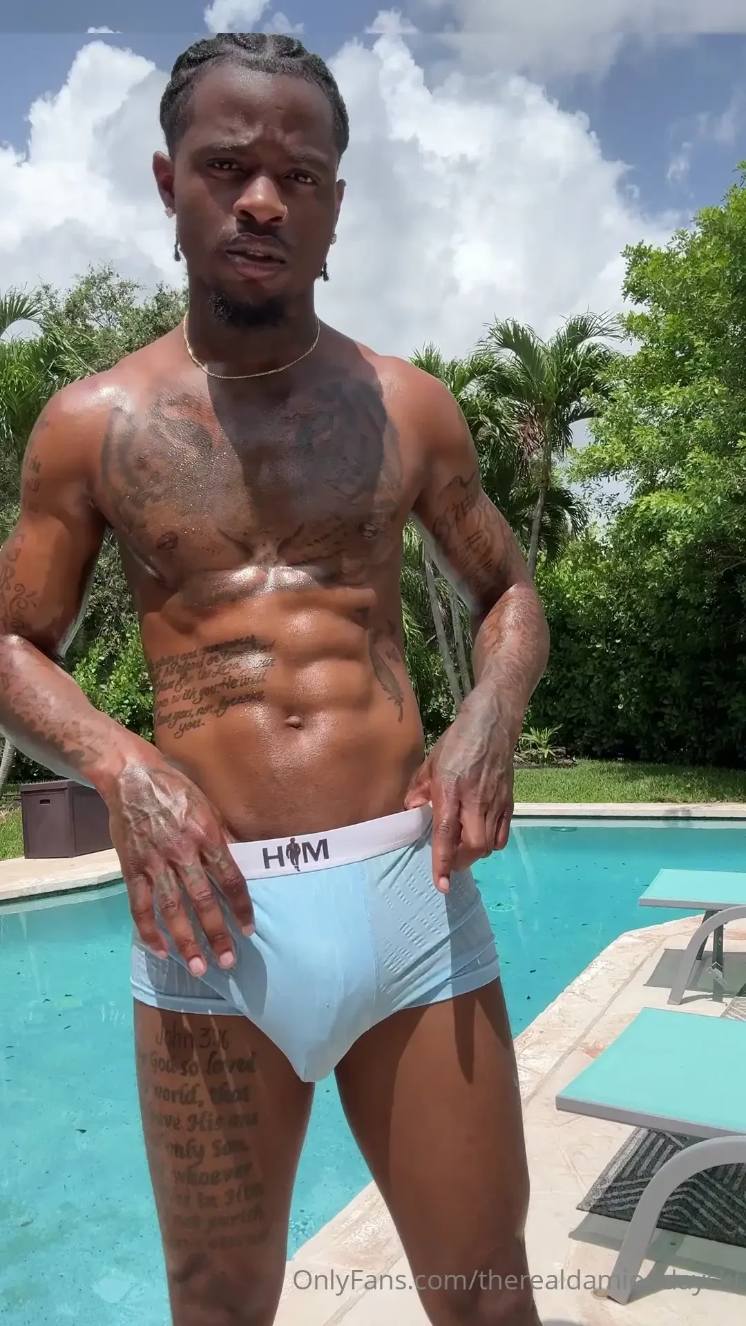 Skinny dipping jerkoff lessons it gets so hot in miami i just got back 