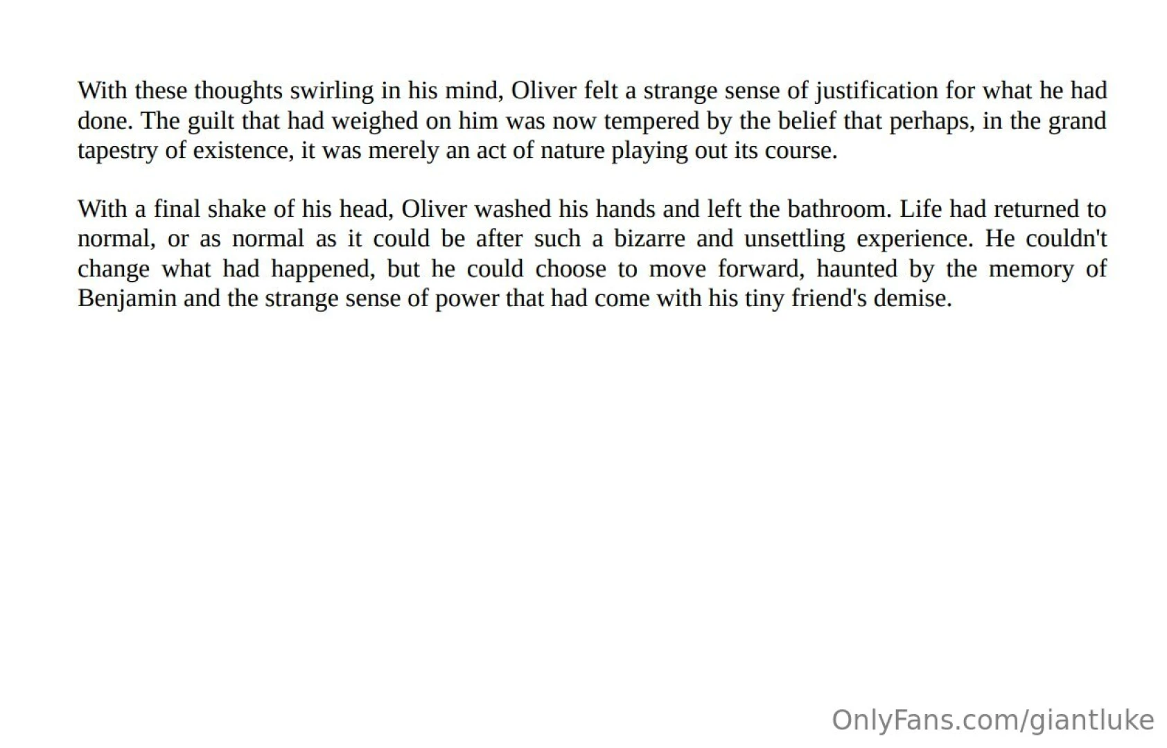 The awful truth dawns on him - chapter 4 b alternate ending story part 3 