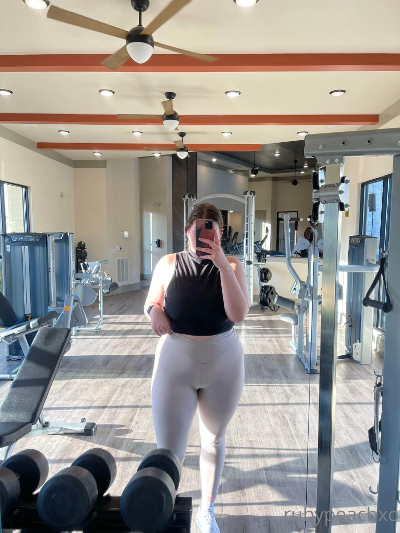 Me in my new gym haven t checked out the bathroom yet hopefully a good 