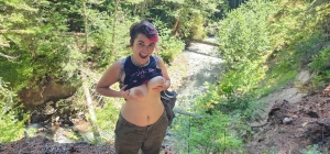 Sexy sweaty boys out for a hike part 1