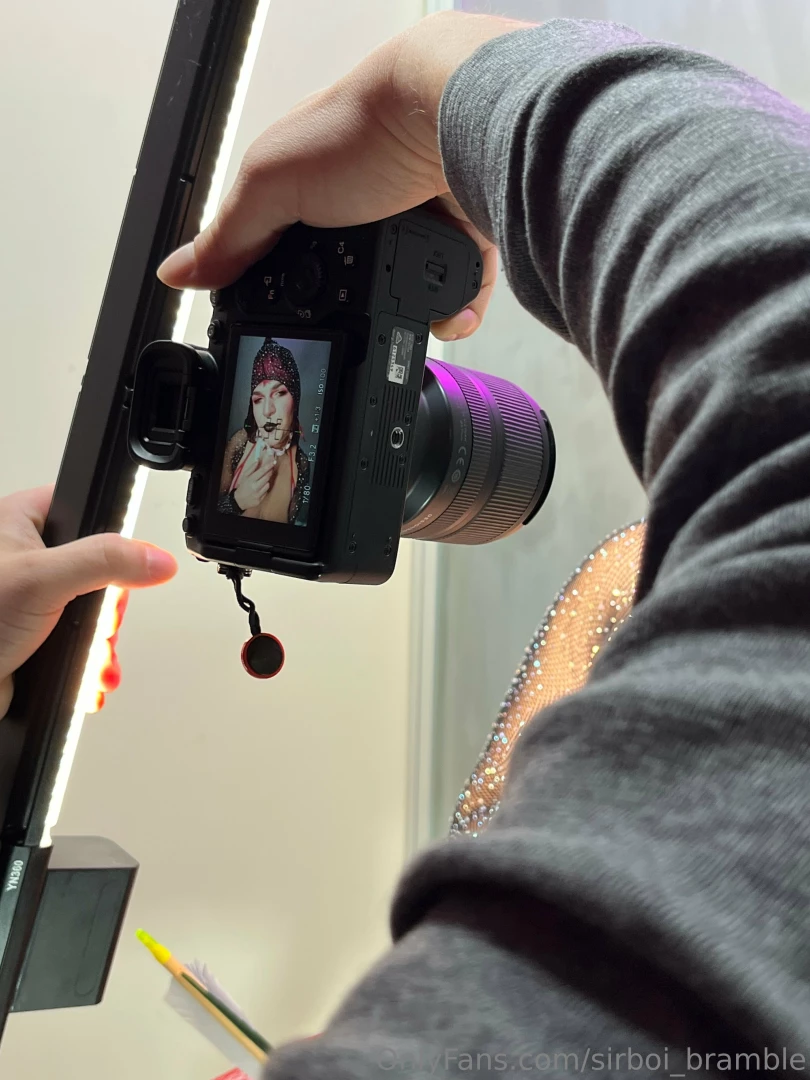 Behind the scenes of most of my december content anyone else a part 1 