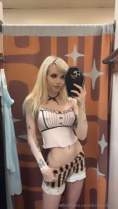 Trying on looks but feeling this one a little extra today