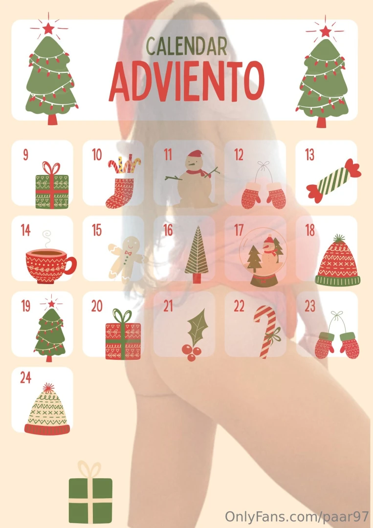 Hot surprises in the advent calendar hello darling the hot advent 