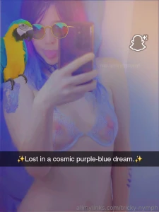 Lmaaoo snapchat edited my photo with ai and gave me a bird