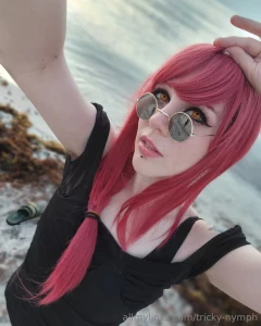 M-mmommy makima - - beach episode