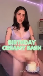 Let s celebrate cum with me papi my creamy birthday bash tip now and