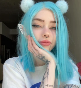 Blue hair dlc unlocked open message for feet pics 3 part 3